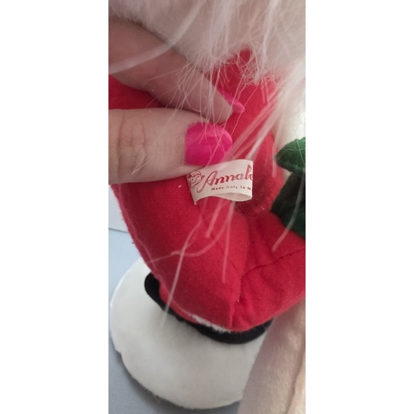 Vintage Annalee '88 Mobilitee Dolls Standing Santa Made in USA 1988 Rare HTF - Picture 8 of 10